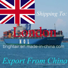 Expédition de fret maritime de la Chine à Londres, Royaume-Uni RU